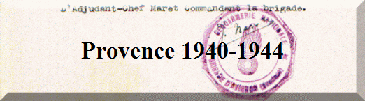 Provence 1940-1944
